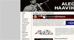Desktop Screenshot of alechaavik.com