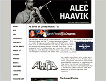 Tablet Screenshot of alechaavik.com